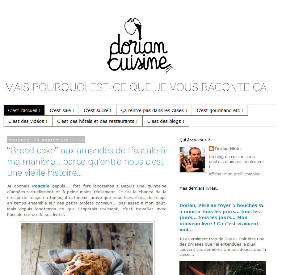 Top 10 des influenceurs cuisine 10 doriancuisine