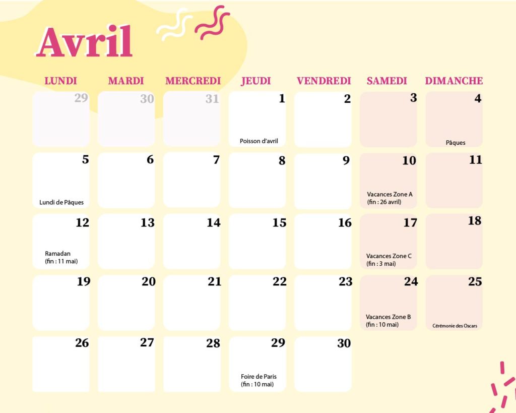 marronnier marketing 2021 avril