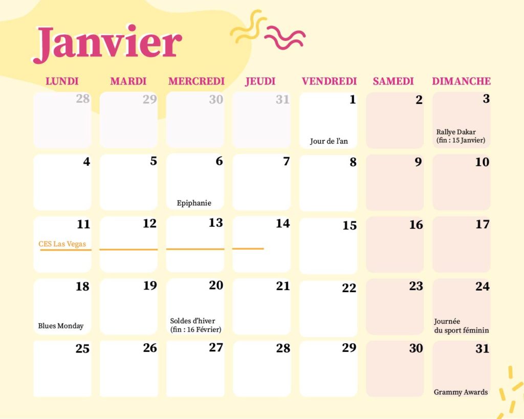 marronnier marketing 2021 janvier