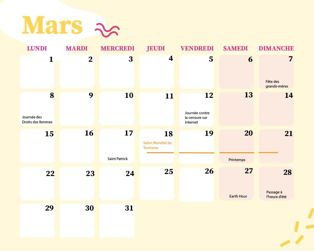 marronnier marketing 2021 mars