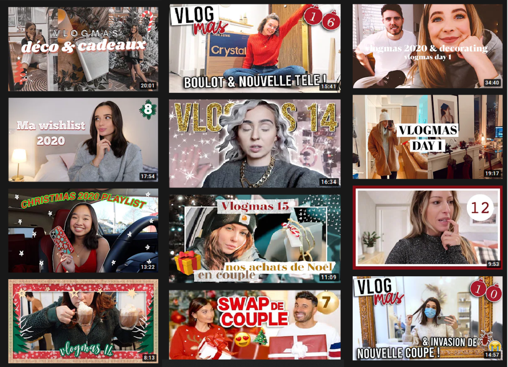 vlogmas youtube