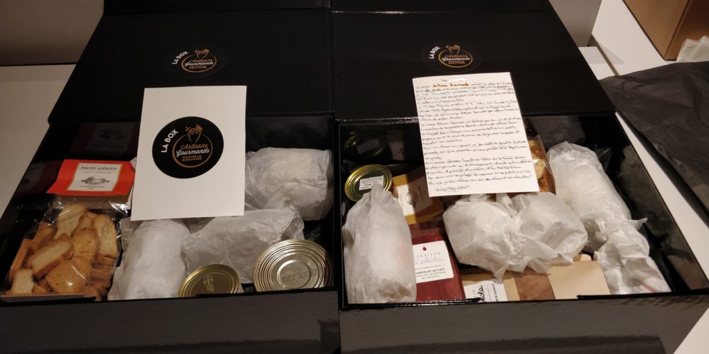 box artisans gourmands NA influenzzz