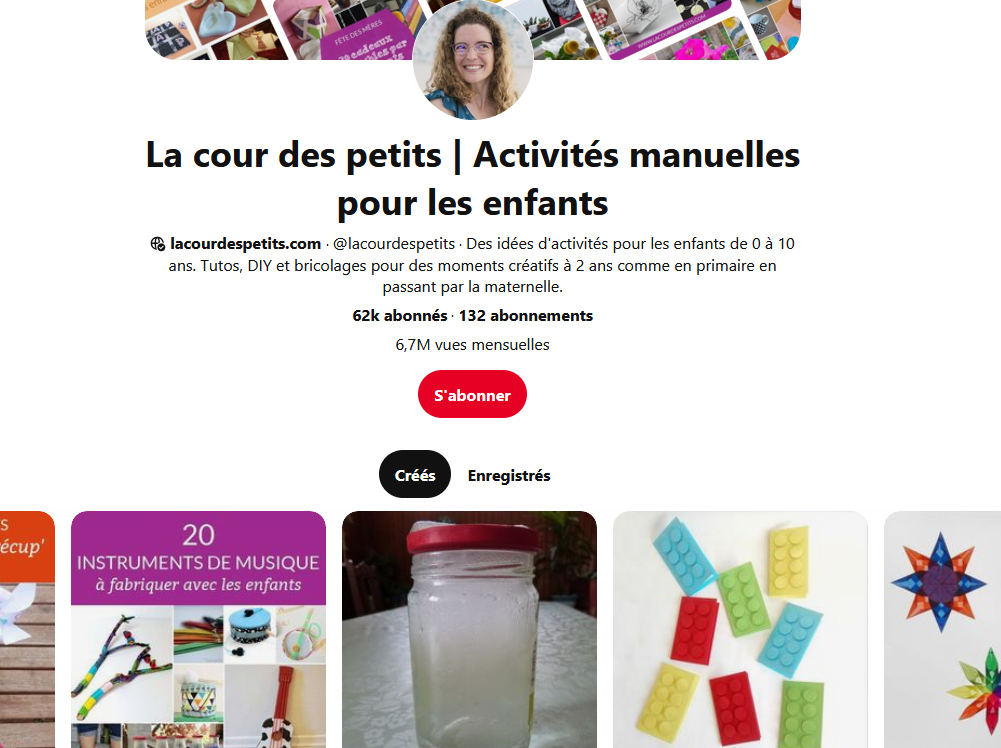 Top 10 des créateurs sur Pinterest 10 Cour des petits Pinterest