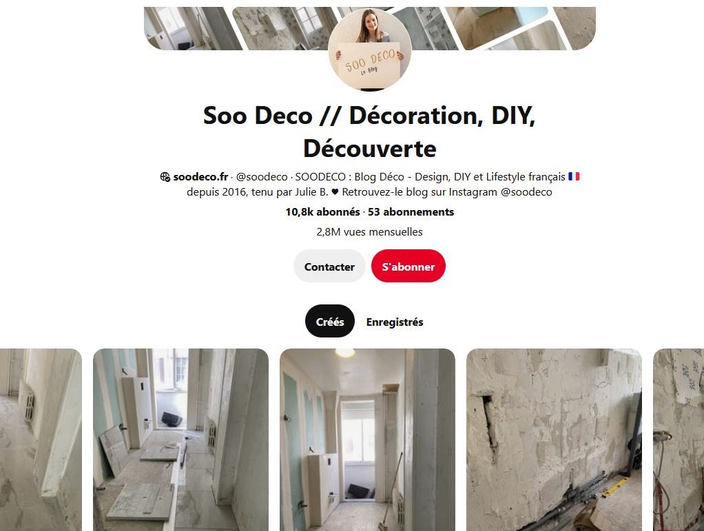 Top 10 des créateurs sur Pinterest 3 Soo Deco Pinterest